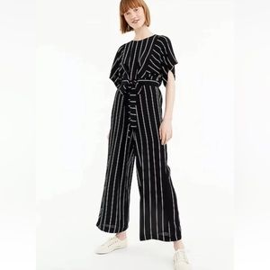 Jcrew pinstripe jumpsuit 12